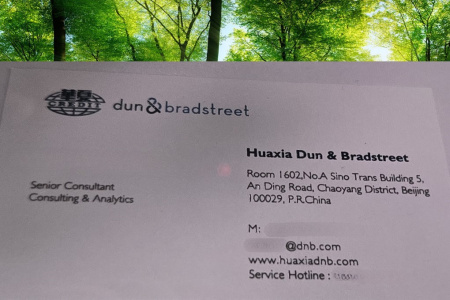 金融/華夏D&B/資深顧問